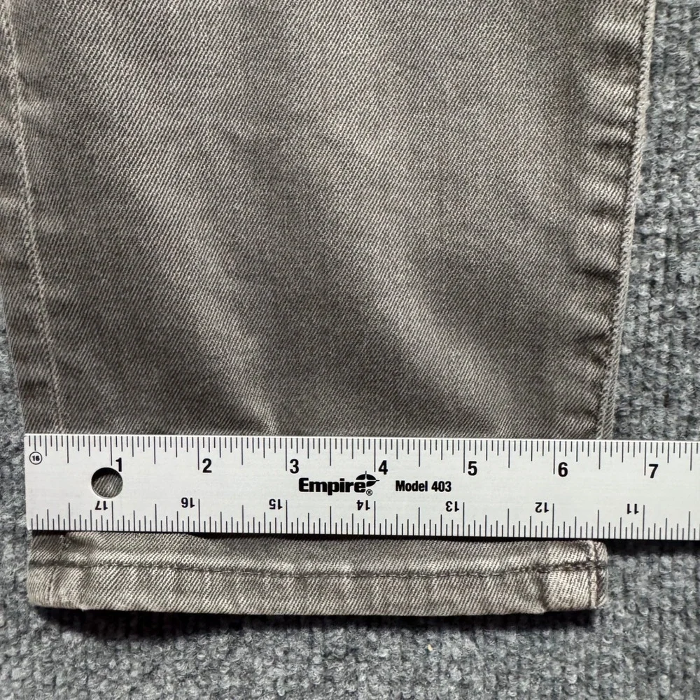 American Eagle Jeans 28x30 ‎ Slim Straight Gray Jeans Airflex+  Faded Denim